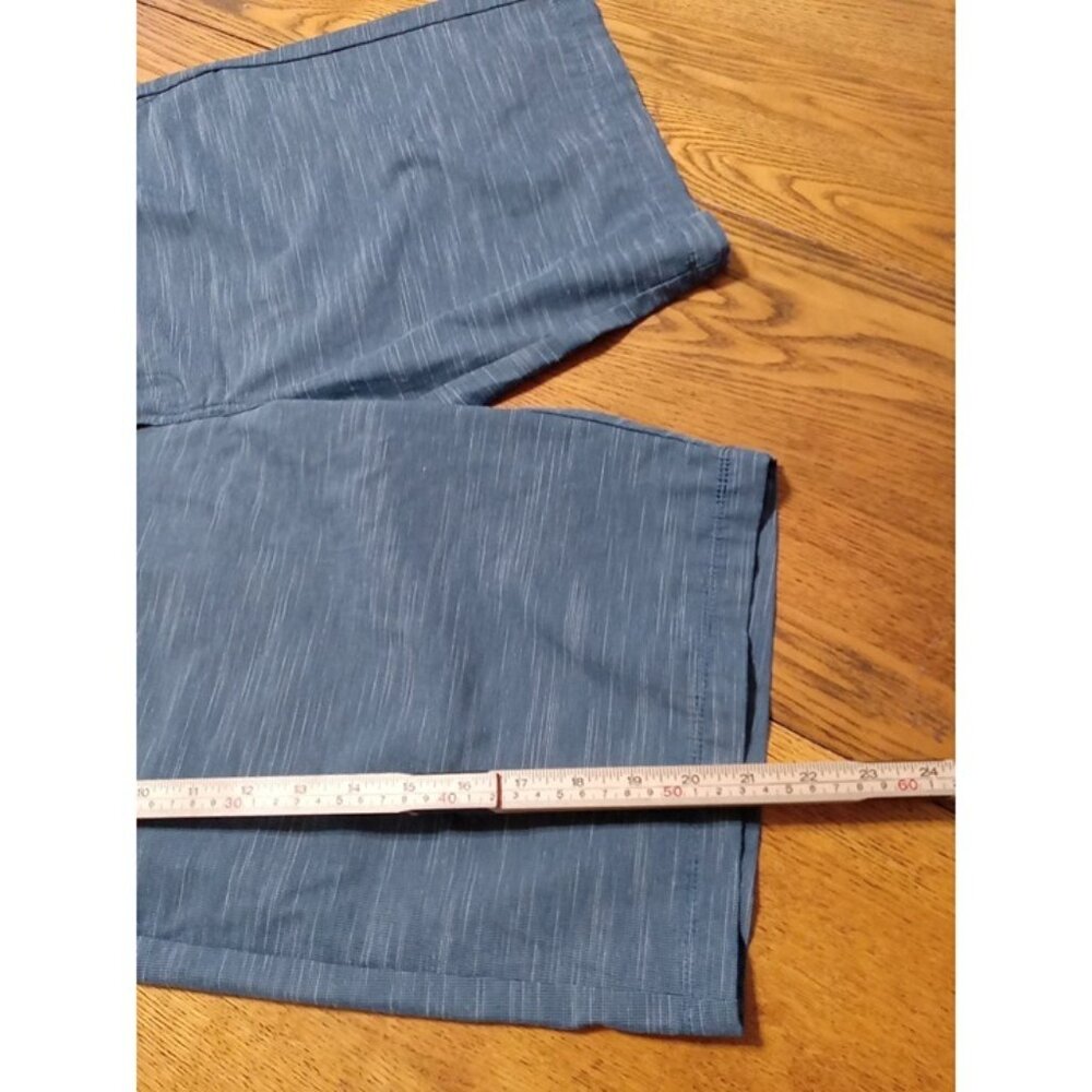 TRAVIS MATHEW Shorts Mens 34 GRAY BLUE Preowned Summer Spring Vacation Used - Picture 2 of 8